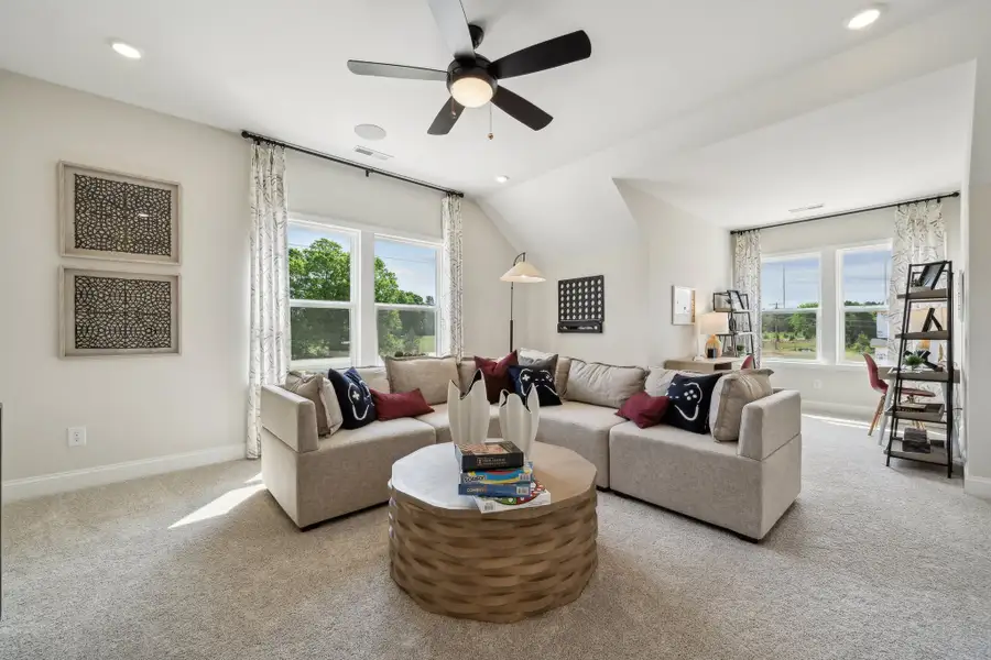 Furnished interior in a model home at Tramore in Harrisburg (Image 5). Furnished interior in a model home at Tramore in Harrisburg (Image 5).