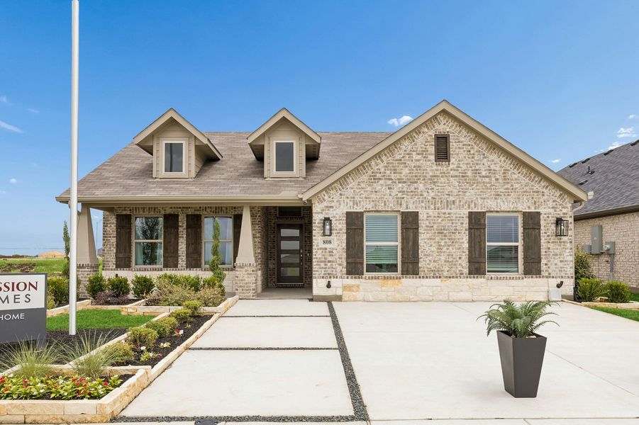 Front exterior of a home in the Terra Vella community, located in Haslet, TX (Image 1). Front exterior of a home in the Terra Vella community, located in Haslet, TX (Image 1).