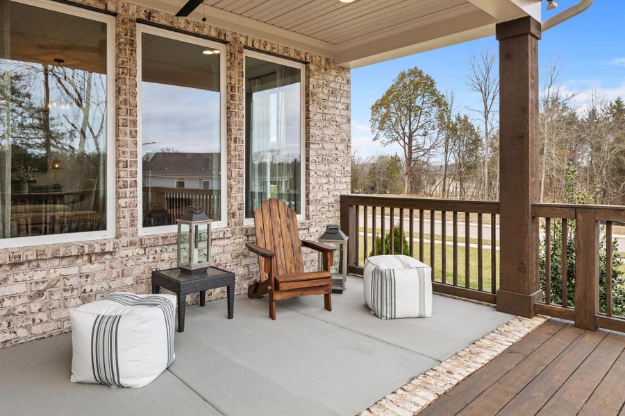 The Kinsley Covered Porch The Kinsley Covered Porch