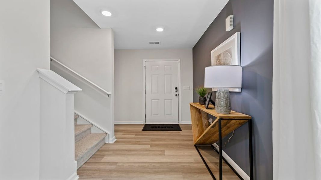 Furnished interior in a model home at Baxter Village in Boiling Springs (Image 3).