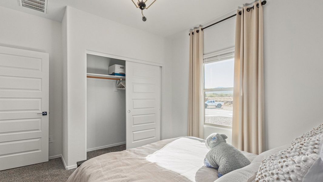 Furnished interior in a model home at Sycamore Vista in Vail (Image 34).