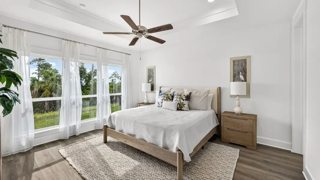 Furnished interior in a model home at WindMark Beach Emerald Series in Port Saint Joe (Image 21). Furnished interior in a model home at WindMark Beach Emerald Series in Port Saint Joe (Image 21).
