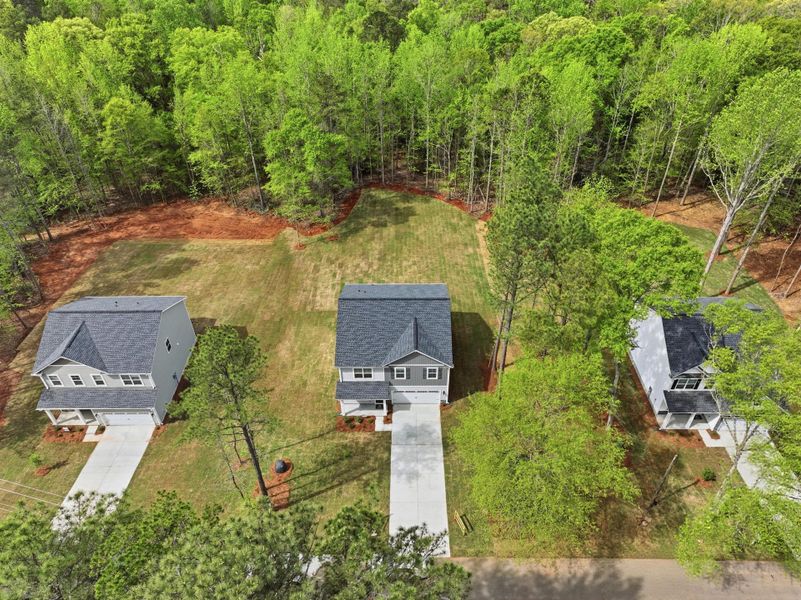 Aerial view of the Broadway Lake community in Anderson, SC, showing layout and nearby surroundings (Image 11).