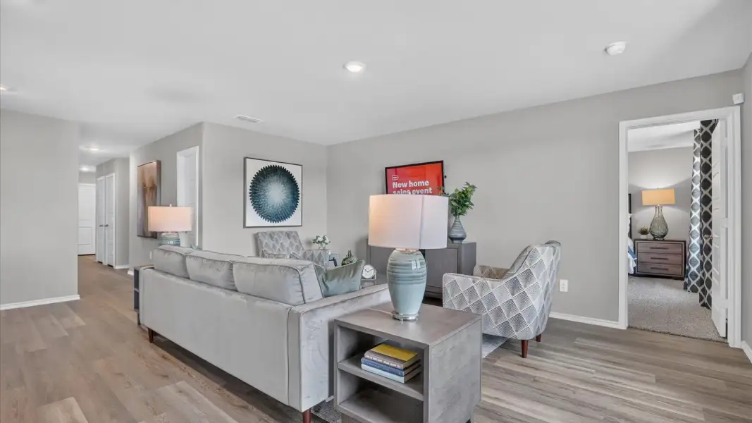 Furnished interior in a model home at Somerset in Hillsboro (Image 17). Furnished interior in a model home at Somerset in Hillsboro (Image 17).