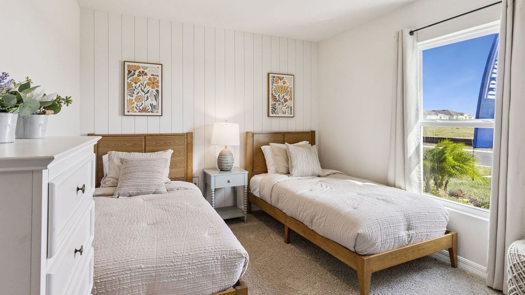 Furnished interior in a model home at Annabelle Estates in Lake Wales (Image 8).