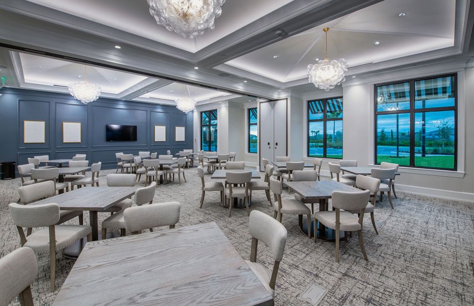 Resort lifestyle community with modern homes for sale in Naples, FL