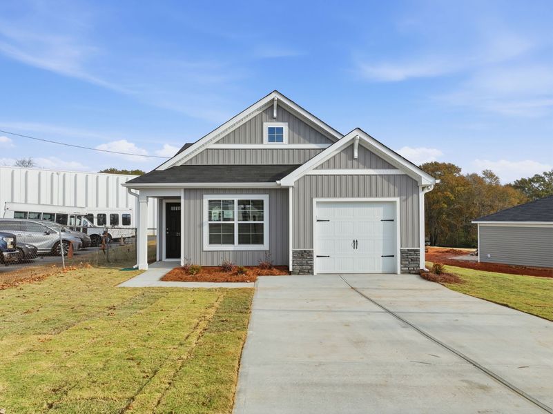 Front exterior of a home in the South Welcome community, located in Greenville, SC (Image 2).