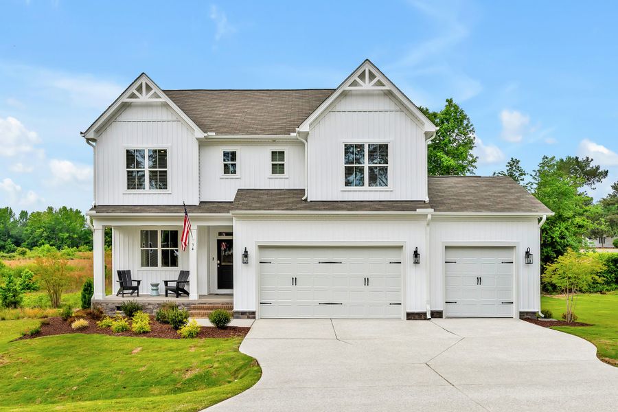 Front exterior of a home in the Alder Creek community, located in Benson, NC (Image 1). Front exterior of a home in the Alder Creek community, located in Benson, NC (Image 1).