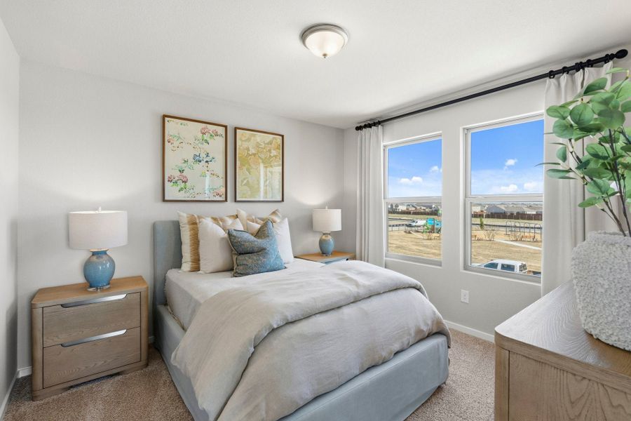 Furnished interior in a model home at Heartland in Heartland (Image 35). Furnished interior in a model home at Heartland in Heartland (Image 35).