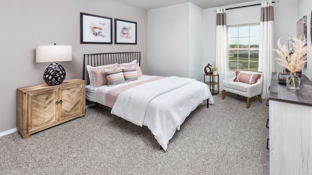 Blue Ridge Ranch Model Home Secondary Bedroom