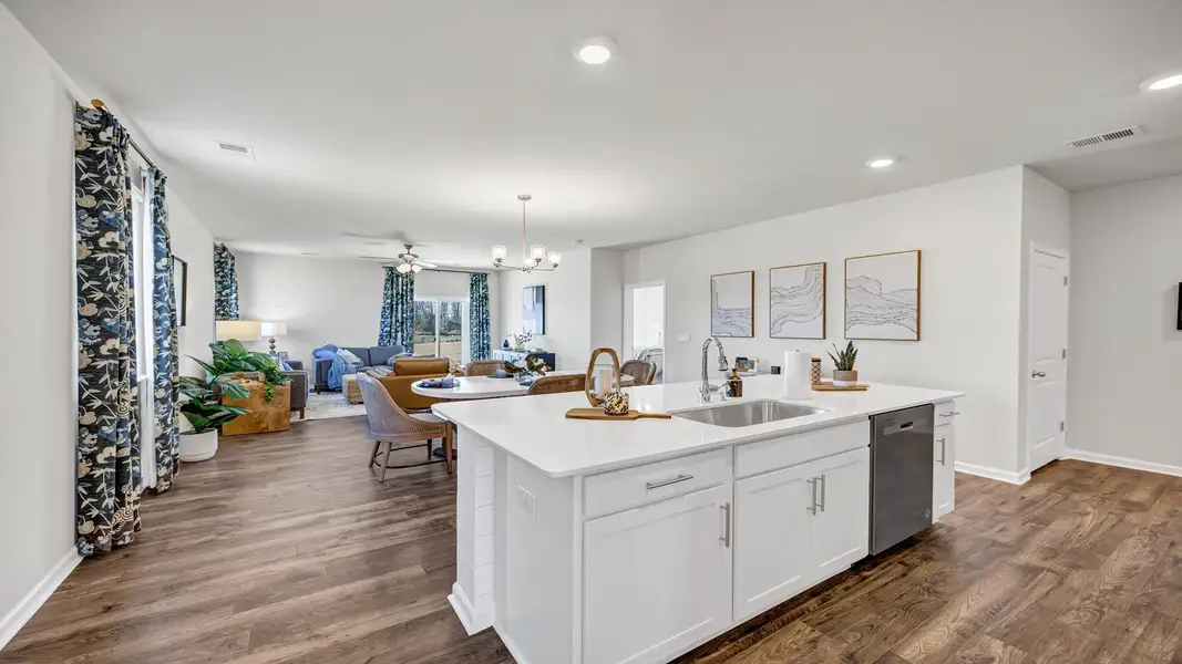 Furnished interior in a model home at Sease's Pond in Gilbert (Image 4).