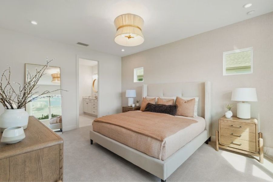 Furnished interior in a model home at North River Ranch in Parrish (Image 61). Furnished interior in a model home at North River Ranch in Parrish (Image 61).