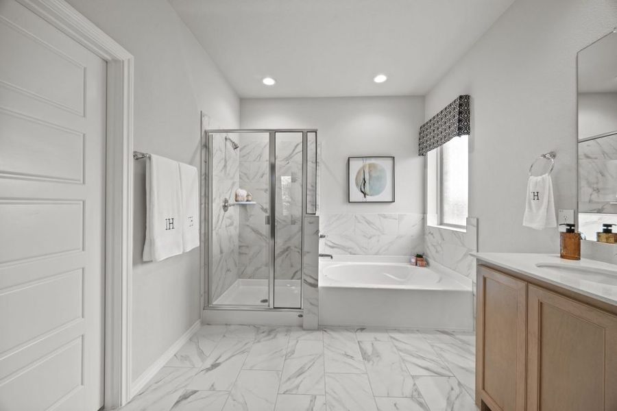 Furnished interior in a model home at Northspur in Terrell (Image 25). Furnished interior in a model home at Northspur in Terrell (Image 25).