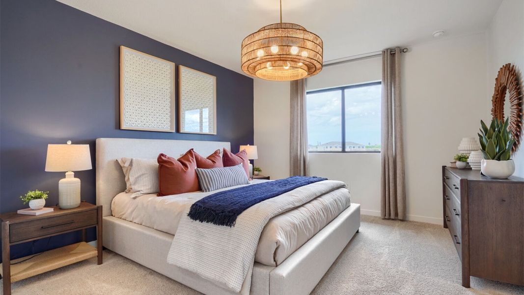 Furnished interior in a model home at Juniper Cove in Homestead (Image 16).