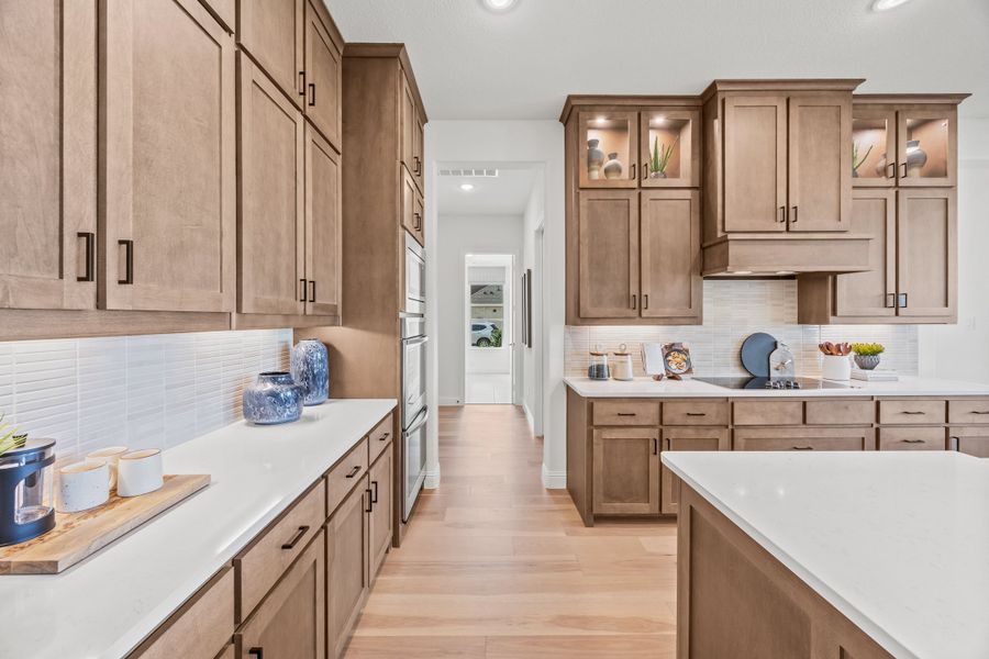 Furnished interior in a model home at Paloma Ranch in New Fairview (Image 16).