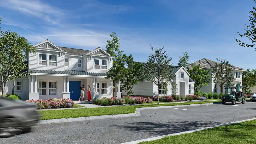 Front exterior of a home in the SeaFlower – Bungalow Homes community, located in Bradenton, FL (Image 5).