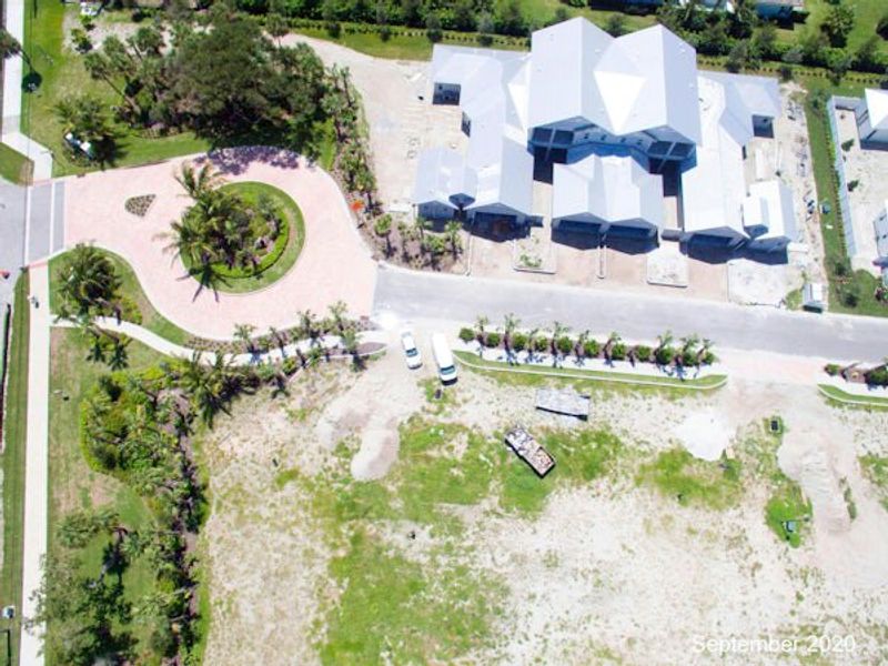 Aerial view of the The Strand community in Vero Beach, FL, showing layout and nearby surroundings (Image 60).