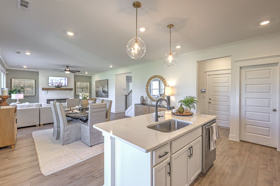 The Winston *Furnished Model Home - Selections and finished may vary.