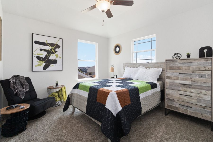 Hunters Ranch Model - Polk - Secondary Bedroom