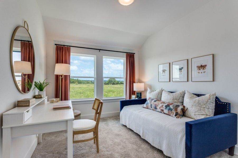 Furnished interior in a model home at Karis in Crowley (Image 35). Furnished interior in a model home at Karis in Crowley (Image 35).
