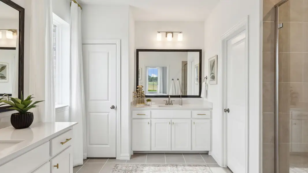 Furnished interior in a model home at Painted Tree – Woodland District in McKinney (Image 38).