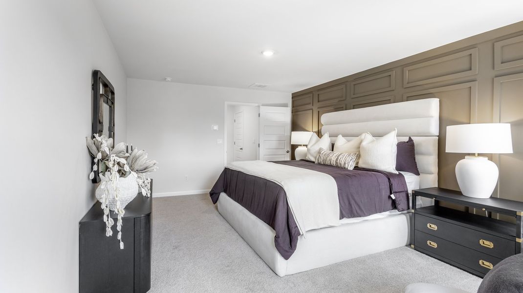 Furnished interior in a model home at Harvest Park in Decatur (Image 24). Furnished interior in a model home at Harvest Park in Decatur (Image 24).
