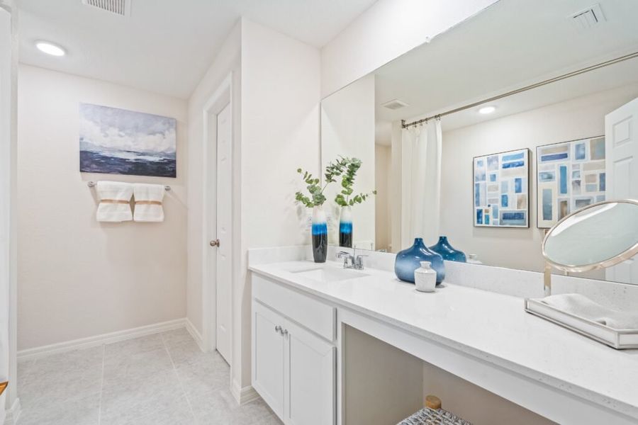 Furnished interior in a model home at Lehigh Acres in Lehigh Acres (Image 19).