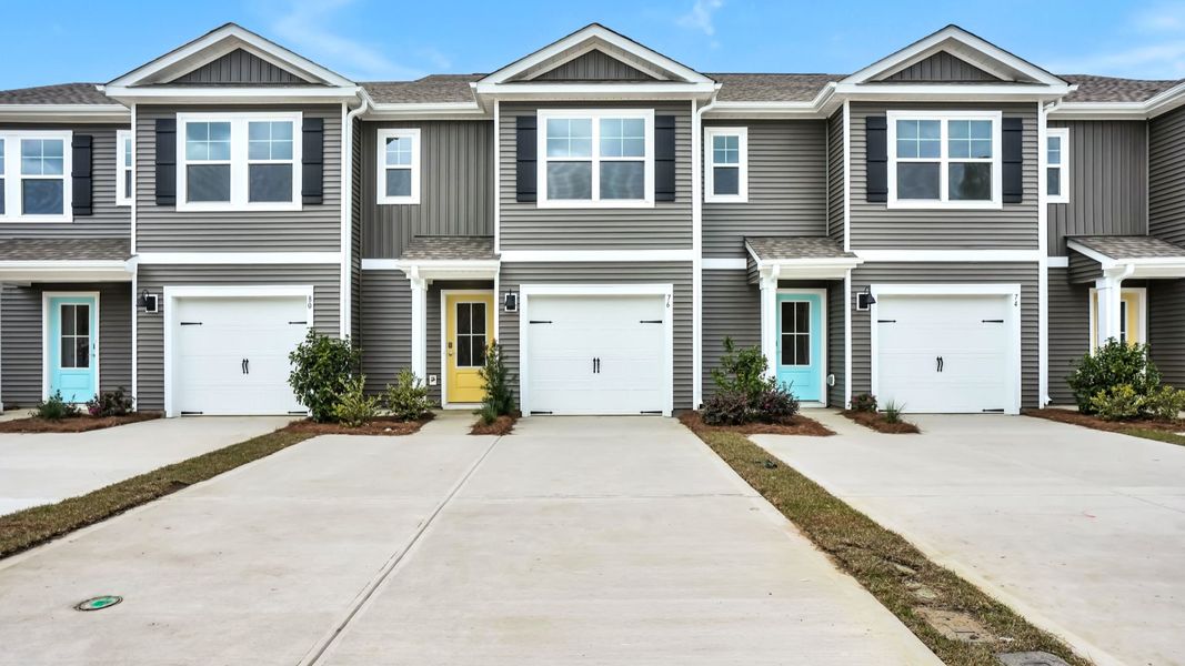 Front exterior of a home in the The Willows at Blake Farm community, located in Wilmington, NC (Image 5).
