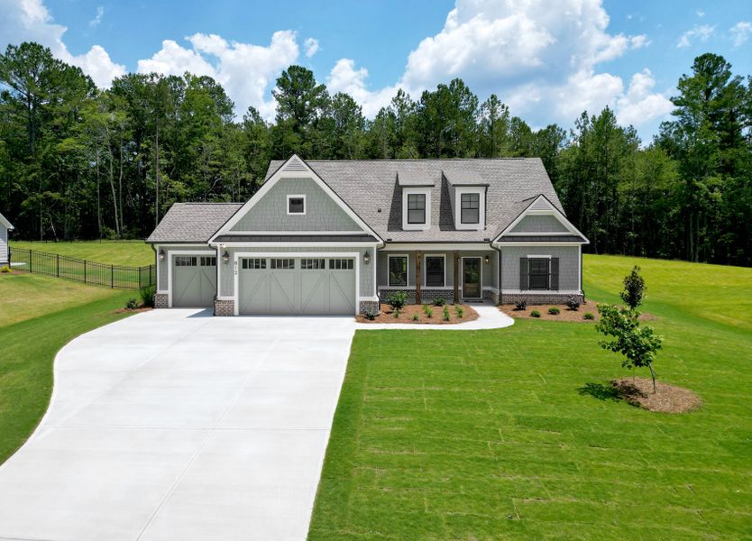 Front exterior of a home in the Spring Creek community, located in Monroe, GA (Image 12). Front exterior of a home in the Spring Creek community, located in Monroe, GA (Image 12).