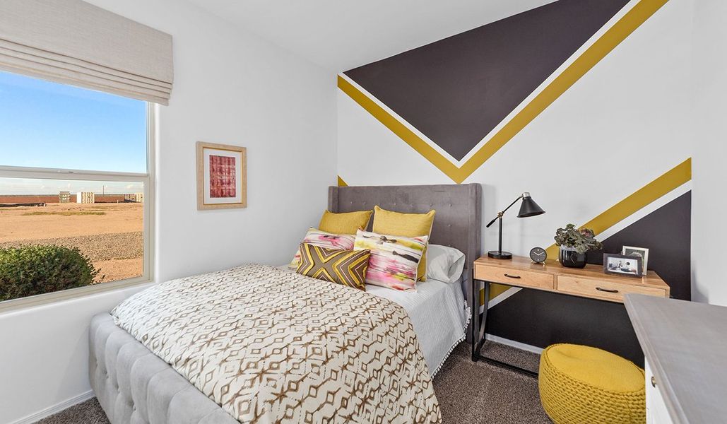 Furnished interior in a model home at Barnett Village in Marana (Image 30).