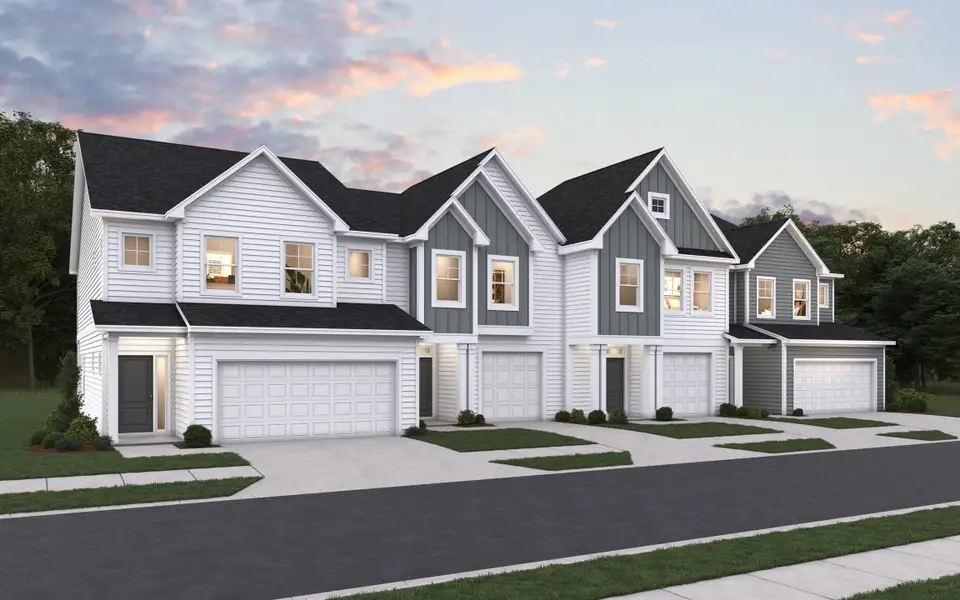 The Towns at North Lakes New Homes in Fuquay-Varina, NC