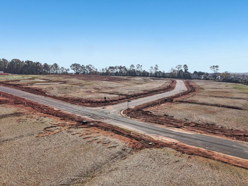 Site preparation and early development at Arbor Gate in Simpsonville, SC (Image 26).