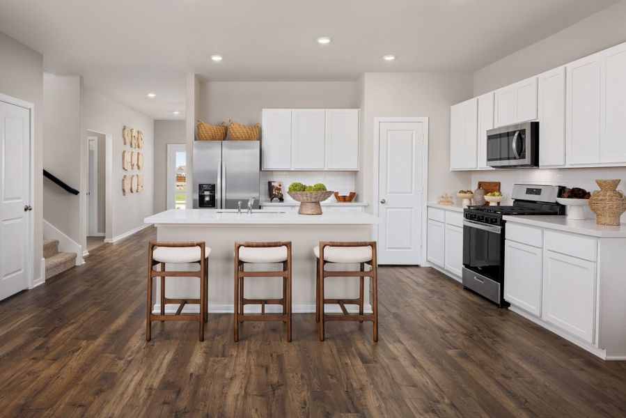 Furnished interior in a model home at Heartland in Heartland (Image 8).