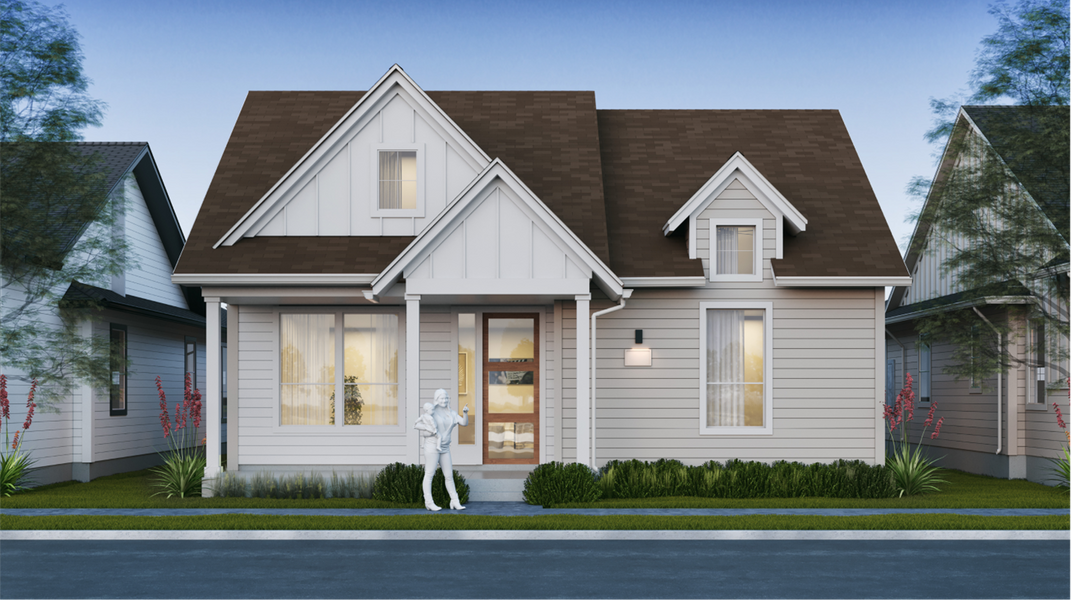 Image 7 of the Mueller: Yard Homes - 37' Homesites community in Austin, TX.