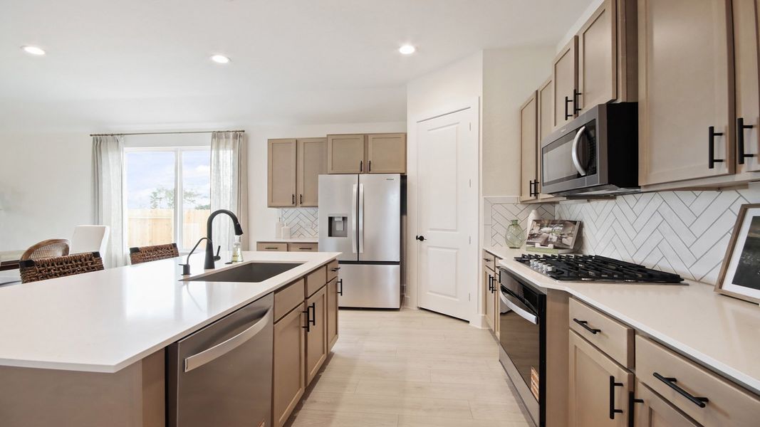 Furnished interior in a model home at Mill Creek Estates in Magnolia (Image 16). Furnished interior in a model home at Mill Creek Estates in Magnolia (Image 16).