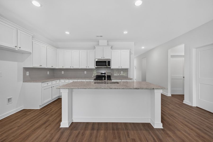 Furnished interior in a model home at Red Bird Manor in Jefferson (Image 45).