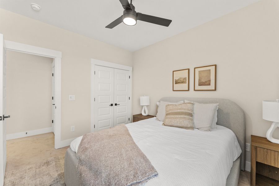 Furnished interior in a model home at Double Springs in Taylors (Image 63). Furnished interior in a model home at Double Springs in Taylors (Image 63).