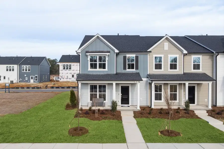 Beautiful 2-story townhomes are coming soon to Knightdale, NC