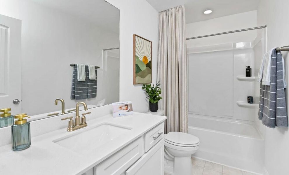 Furnished interior in a model home at Lake Carolina Townhomes in Columbia (Image 13). Furnished interior in a model home at Lake Carolina Townhomes in Columbia (Image 13).