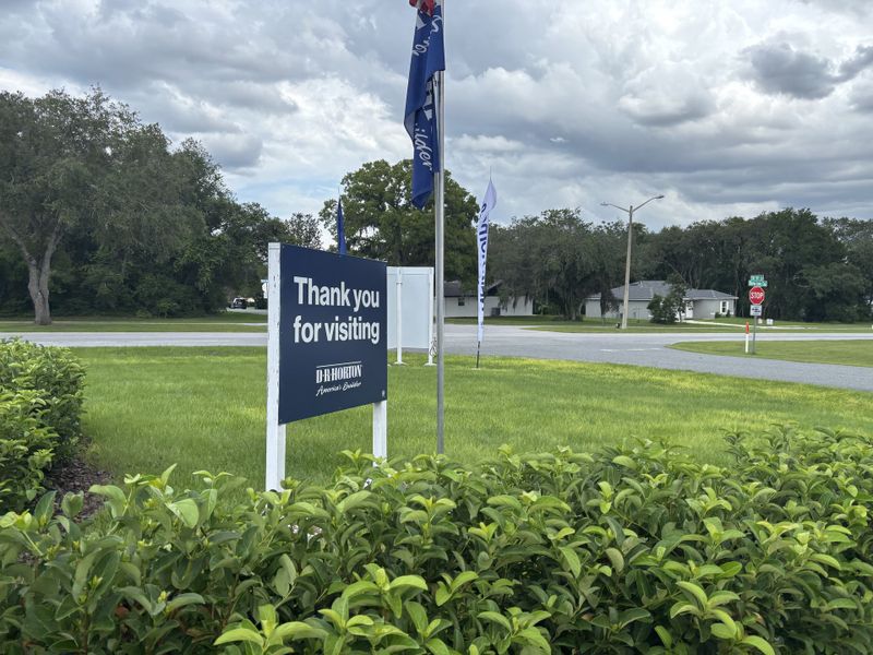 A welcoming scene at Marion County Spot Lots by D.R. Horton, featuring lush greenery in Ocala, FL.