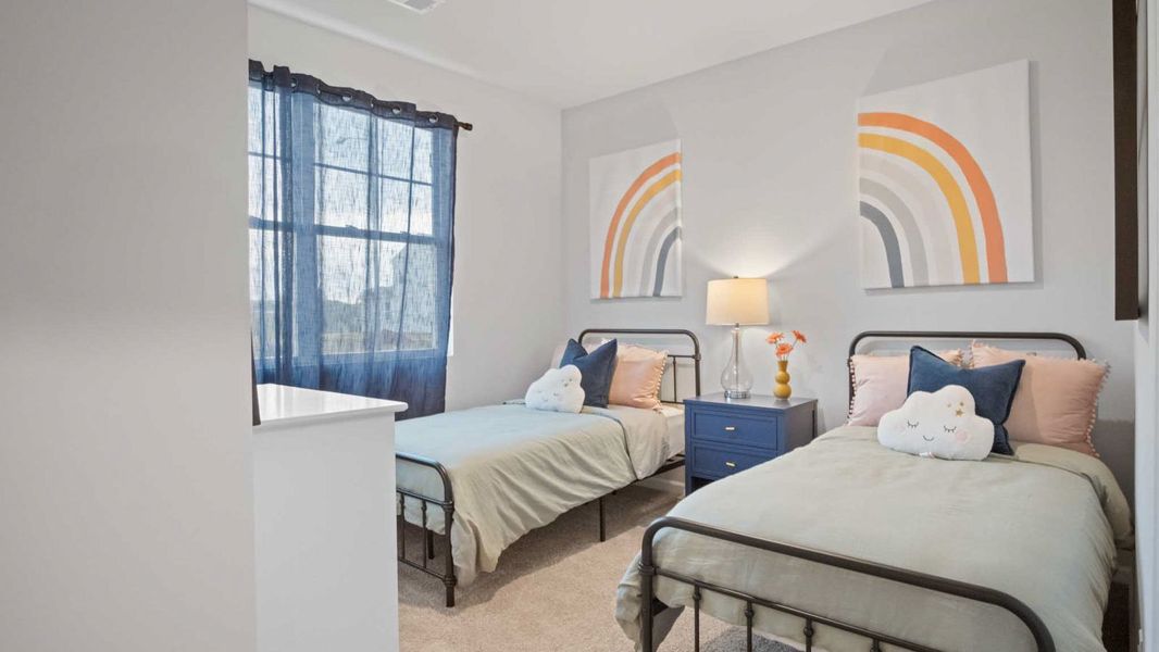 Furnished interior in a model home at Villages of Hunters Point in Lebanon (Image 26). Furnished interior in a model home at Villages of Hunters Point in Lebanon (Image 26).