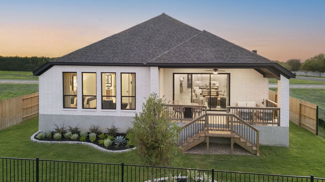 Exterior details of a home in Cibolo Valley Heights 65', Cibolo (Image 3).