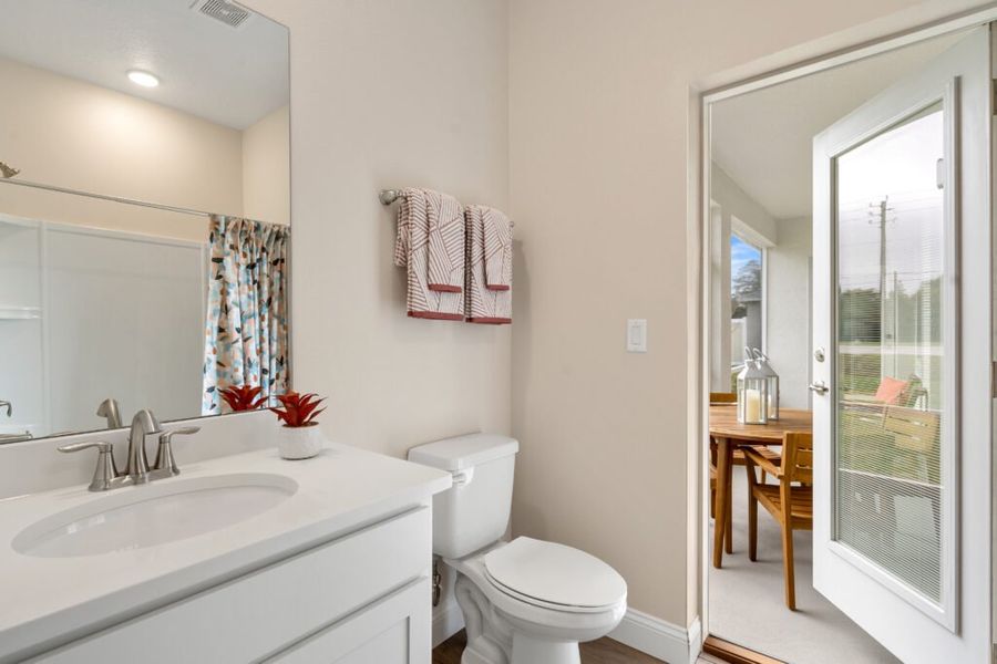 Furnished interior in a model home at Palm Coast in Palm Coast (Image 58).