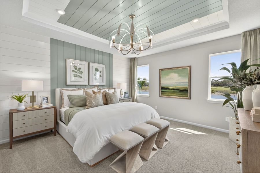 Peaceful primary suites