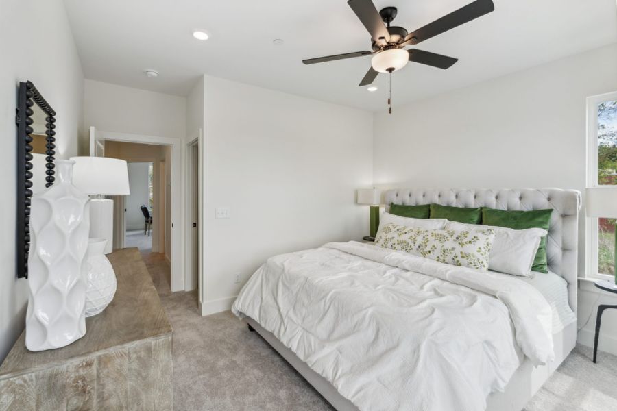 Furnished interior in a model home at Nearwater Place in Hendersonville (Image 16). Furnished interior in a model home at Nearwater Place in Hendersonville (Image 16).