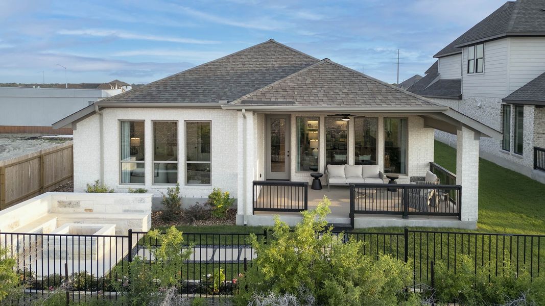 Exterior details of a home in Haby Hill 50', San Antonio (Image 2). Exterior details of a home in Haby Hill 50', San Antonio (Image 2).