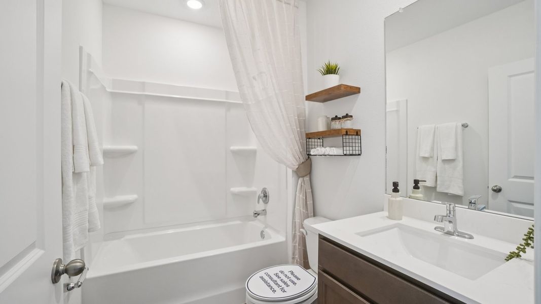 Furnished interior in a model home at Summit View in Dade City (Image 28).