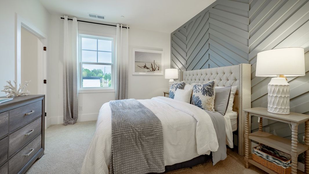 Furnished interior in a model home at The Village at Sandy Plains in Marietta (Image 34).