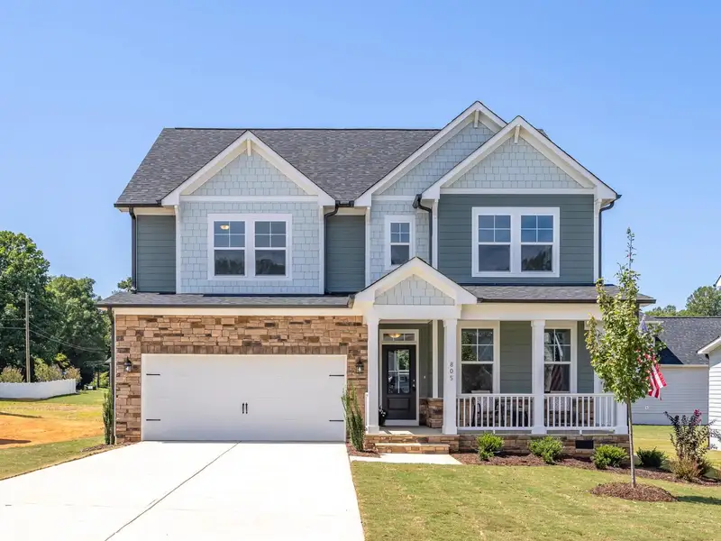 Front exterior of a home in the Montrose community, located in Aberdeen, NC (Image 2).