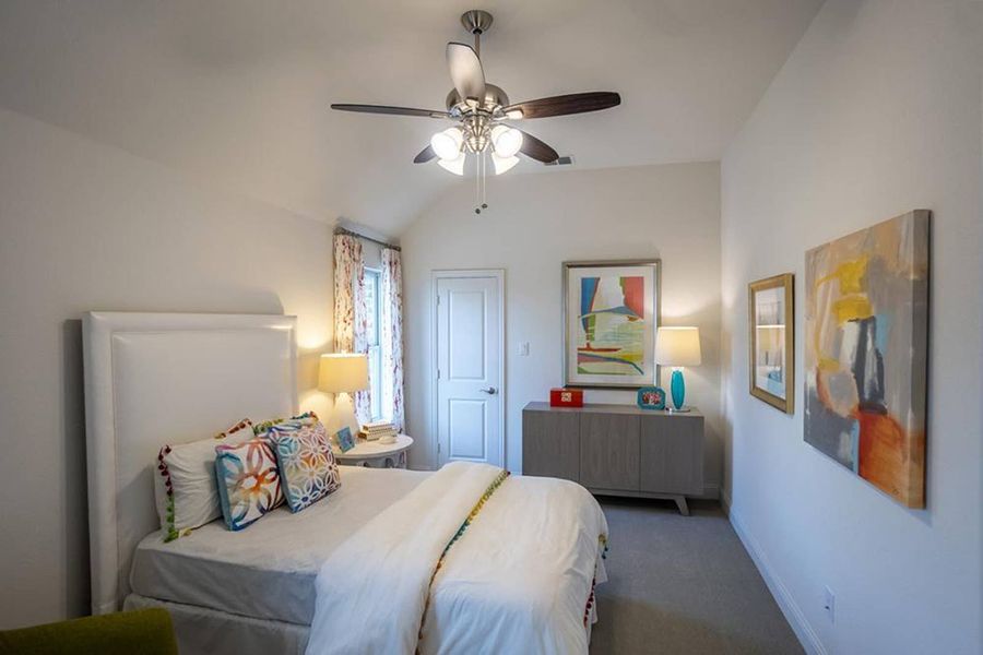 Furnished interior in a model home at Parker Ranch in Parker (Image 17).